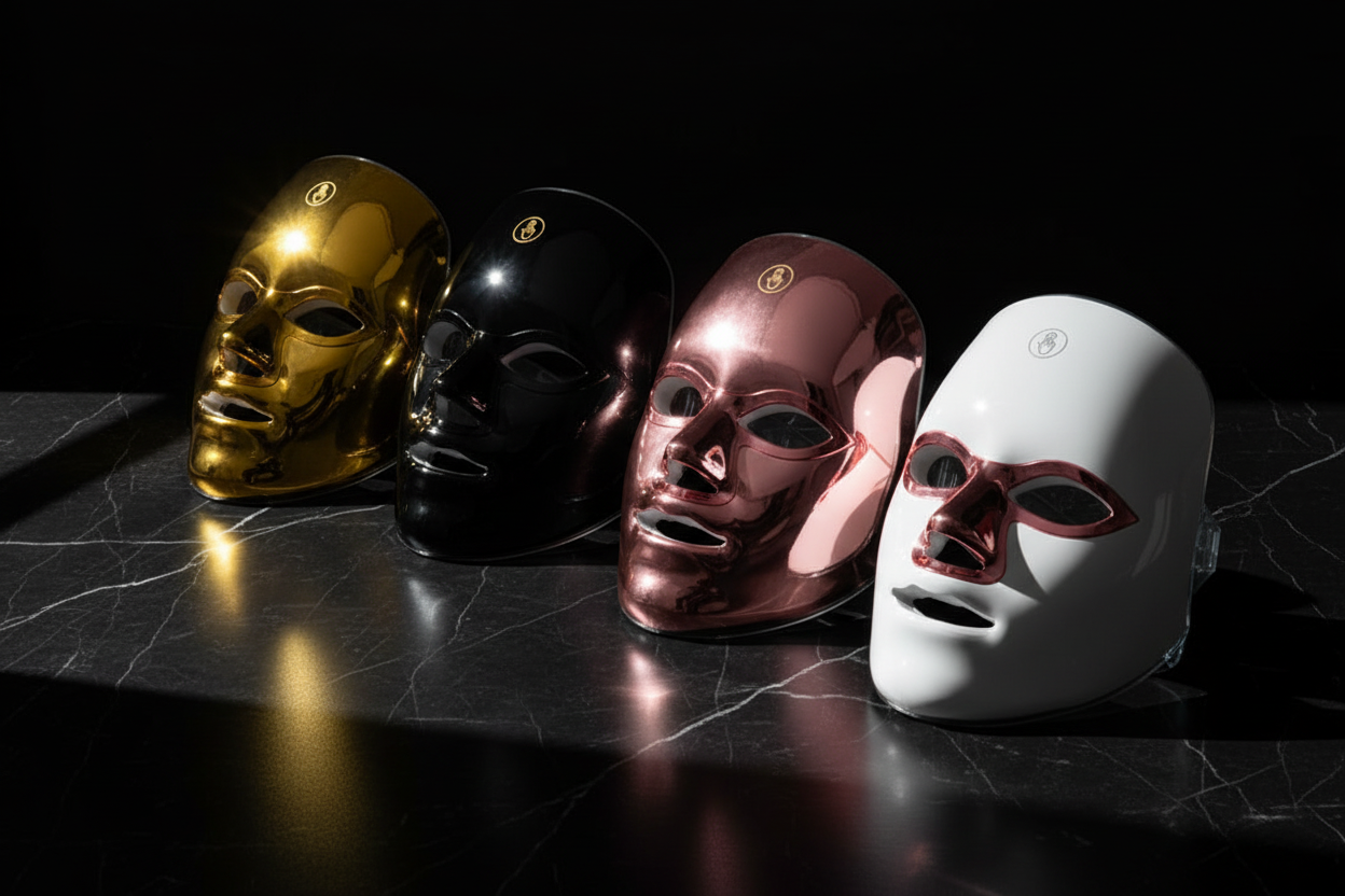 MAXAURA Hero Shot - All 4 LED Masks