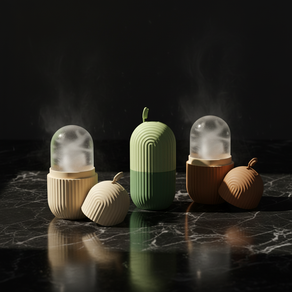 MAXAURA Hero Shot - Ice Roller Beige Green Tan Black Marble