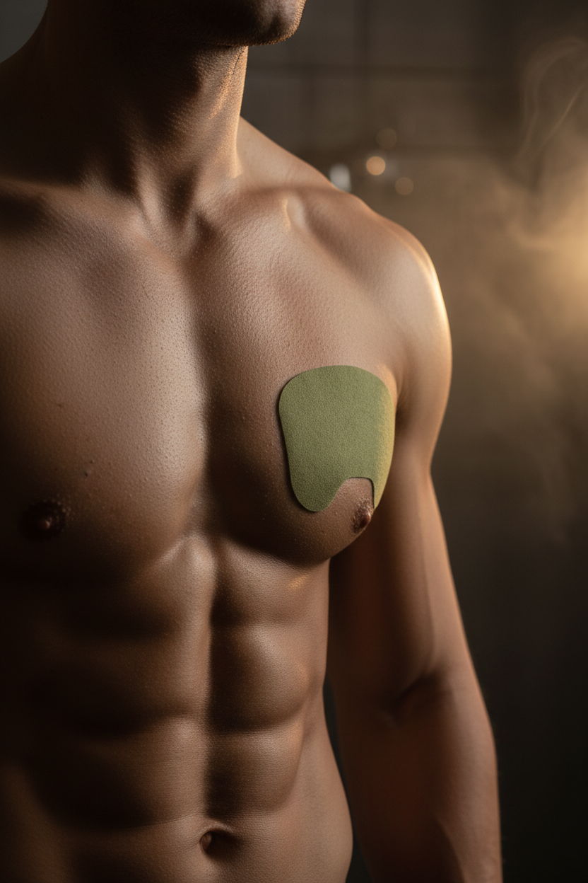 MAXAURA Lifestyle - Chest Patch Applied Realistic Human Skin No Face