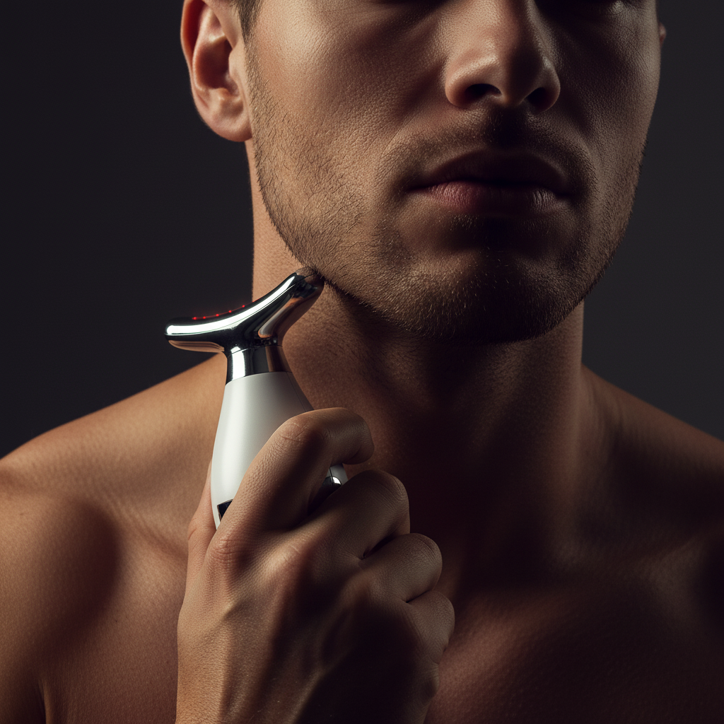 MAXAURA Lifestyle - EMS Neck Device Masculine Jaw No Face