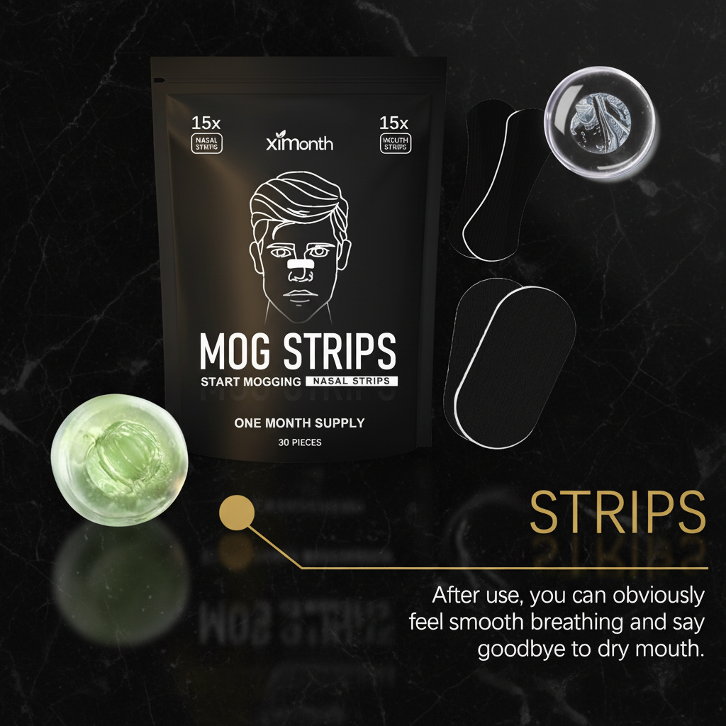 MAXAURA MOG Strips - Product Flat Lay Annotation
